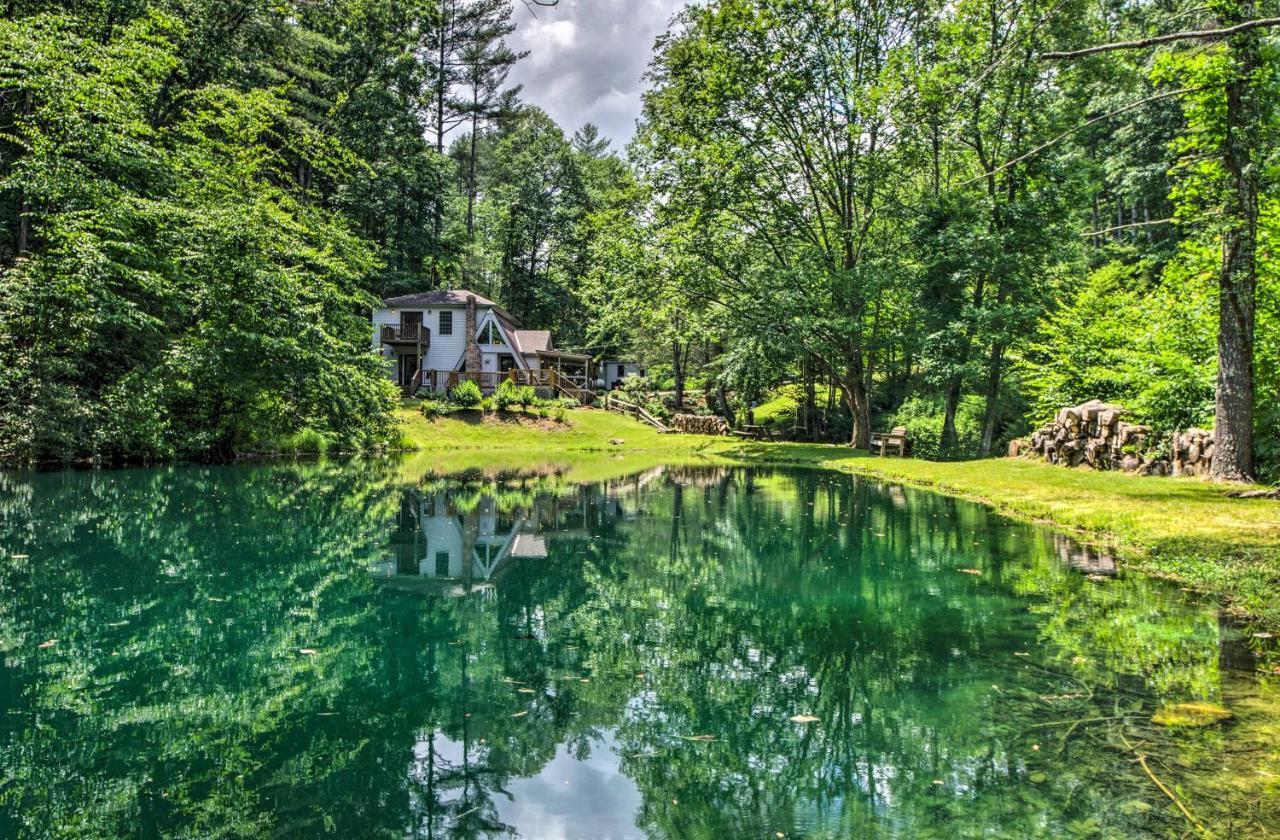Serene Todd Getaway With Private Pond And Creek Views! Exteriör bild