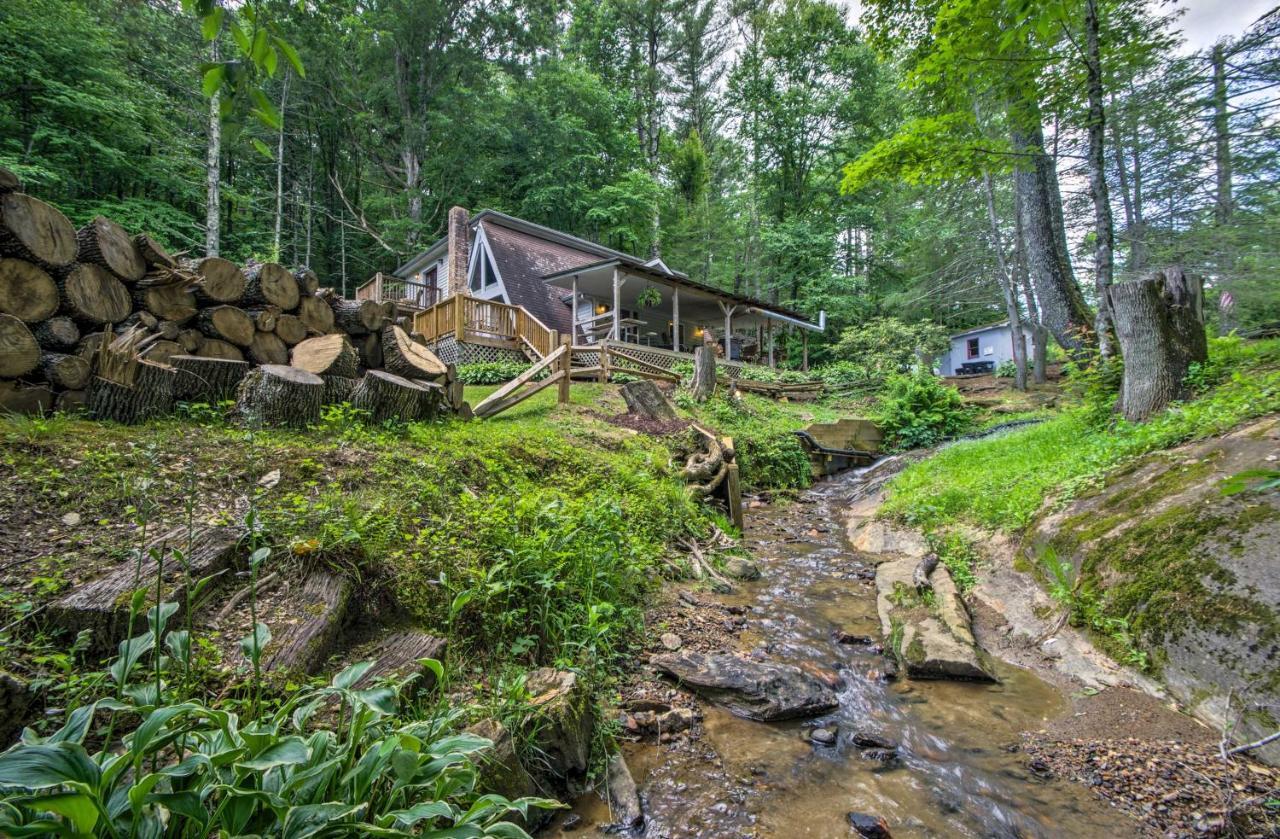 Serene Todd Getaway With Private Pond And Creek Views! Exteriör bild