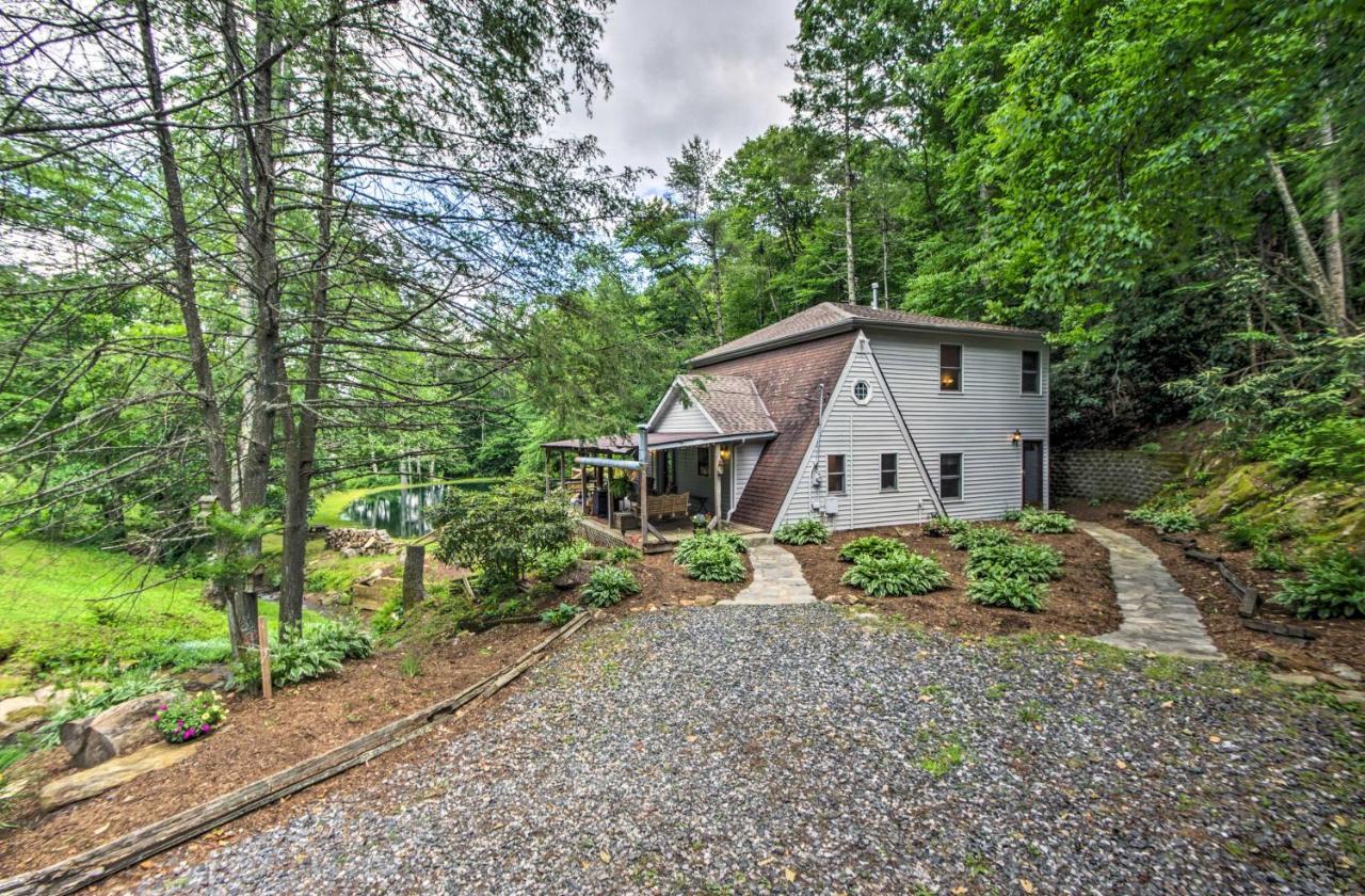 Serene Todd Getaway With Private Pond And Creek Views! Exteriör bild
